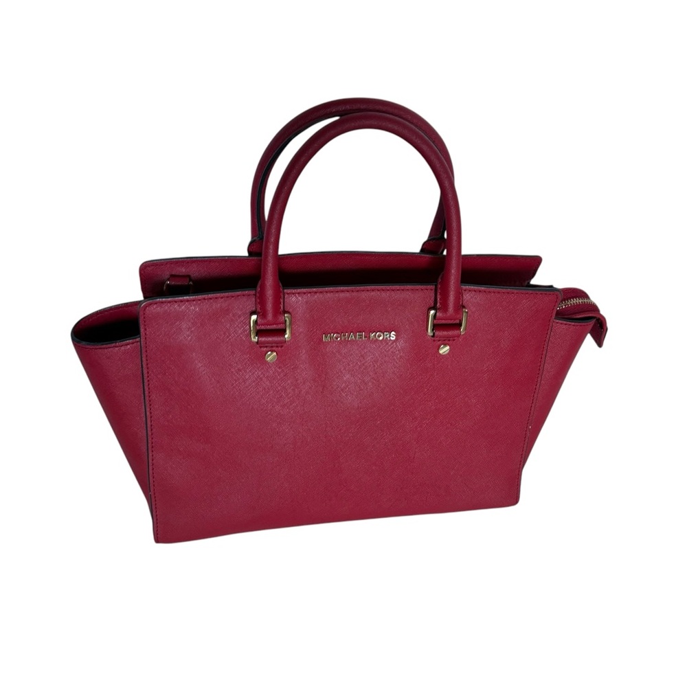 Michael kors  Selma saffino leather bag